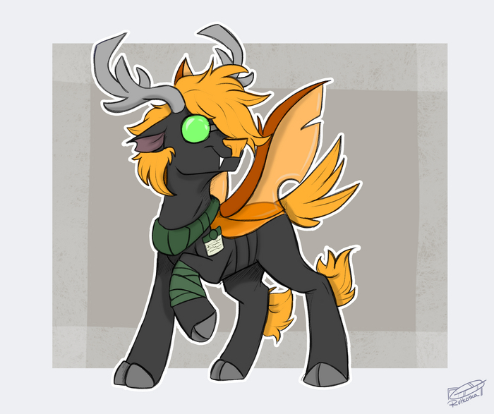 - My Little Pony, Ponyart, Original Character, Changeling, , Rutkotka