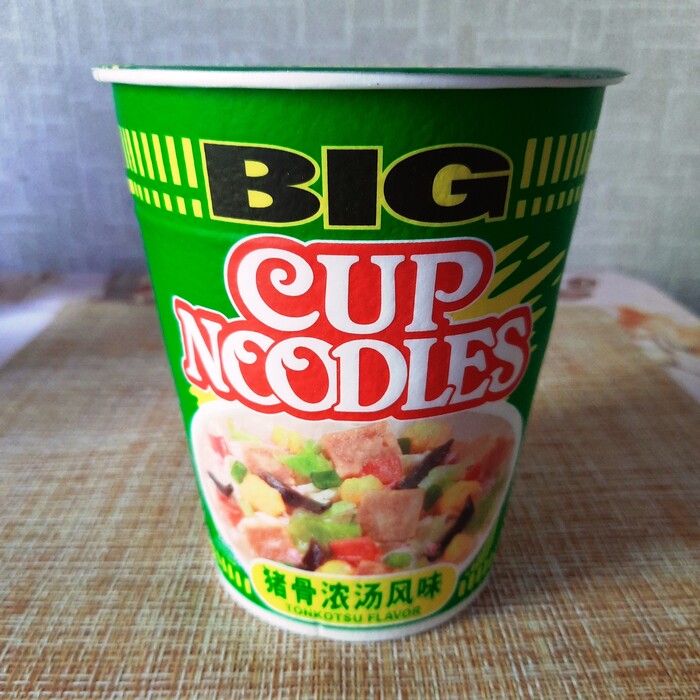 Nissin Big Cup Noodles Tonkotsu Flavor , , ,  , , 