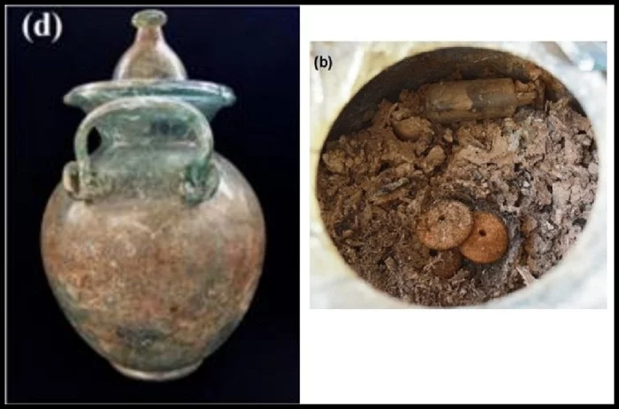 Удивительная находка: археологи нашли духи возрастом почти две тысячи лет в закупоренном флаконе в нетронутой римской гробнице в Испании Археология, История (наука), Научпоп, Древний Рим, Длиннопост Удивительная находка: археологи нашли духи возрастом почти две тысячи лет в закупоренном флаконе в нетронутой римской гробнице в Испании Археология, История (наука), Научпоп, Древний Рим, Длиннопост