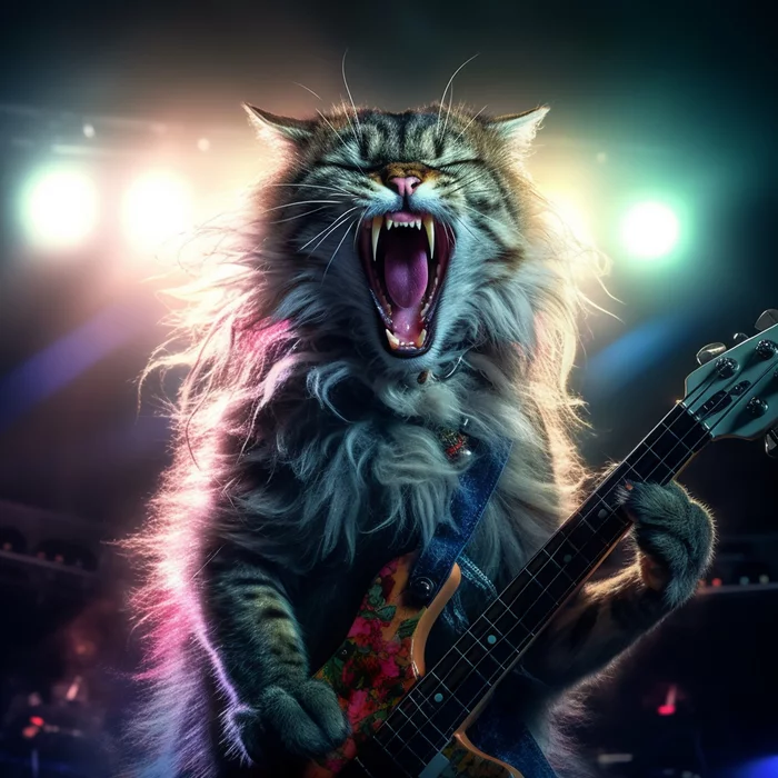 кот гитарист. Rocking cat. кот гитарист. коты рокеры. коты с гитарой.