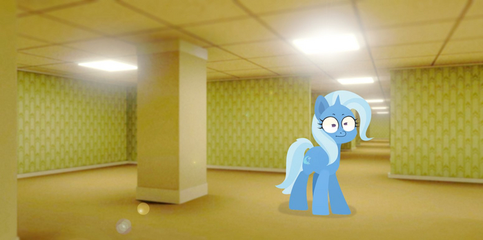Где я? My Little Pony, Trixie, Backrooms