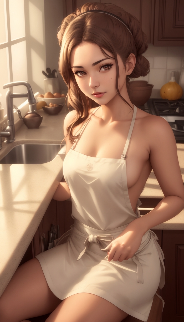 Cook , Anime Art,  , , Stable Diffusion, 