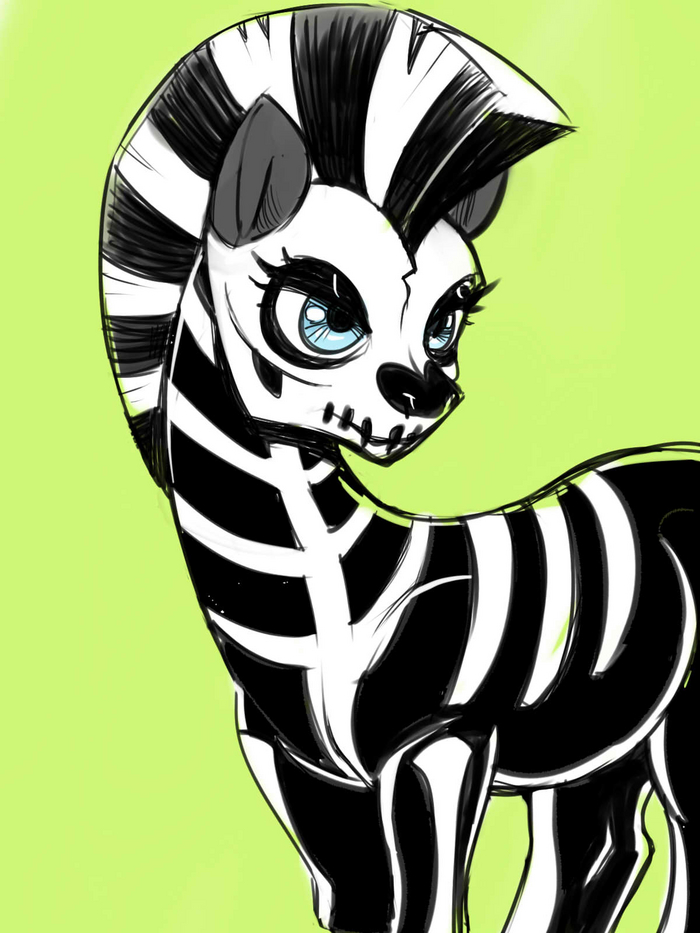  My Little Pony, Ponyart, MLP Zebra, Original Character