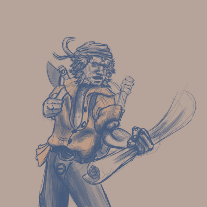 Скетчик перед сном