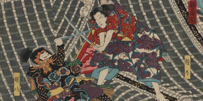 10 ужасных вещей, которые считались нормальными среди самураев Самурай, Япония, Катана, Саке, Сепуку, Обычаи, Гифка, Длиннопост