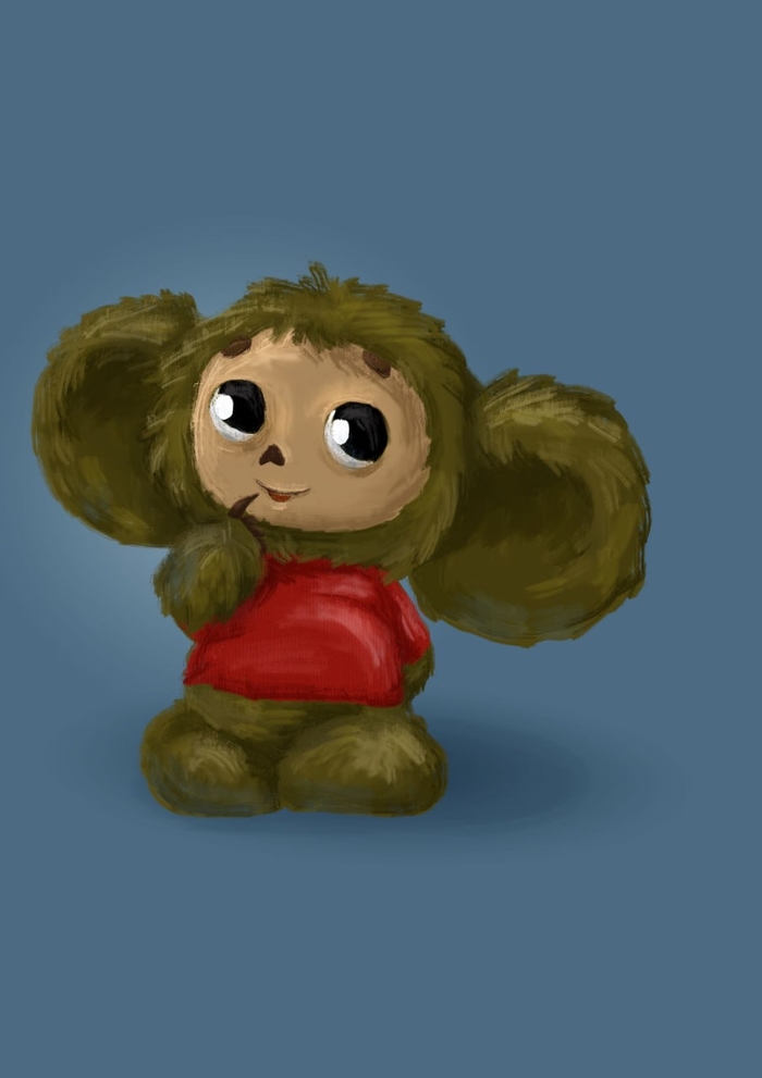 2D Чебурашка | Пикабу