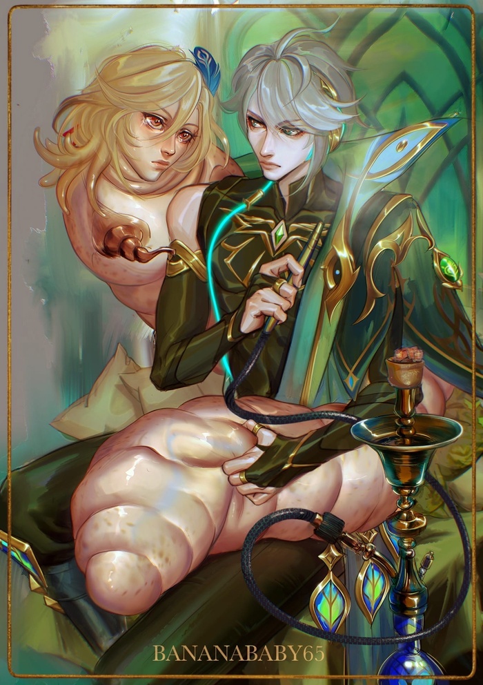 Кавех и аль-Хайтам от Bananababy65