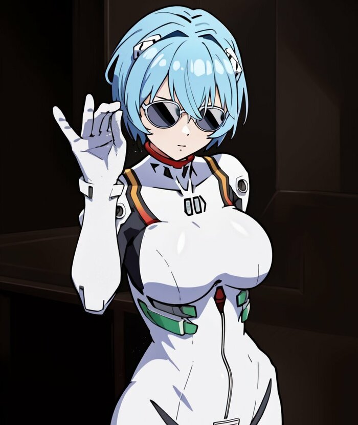     , Anime Art, Evangelion, Rei Ayanami,  