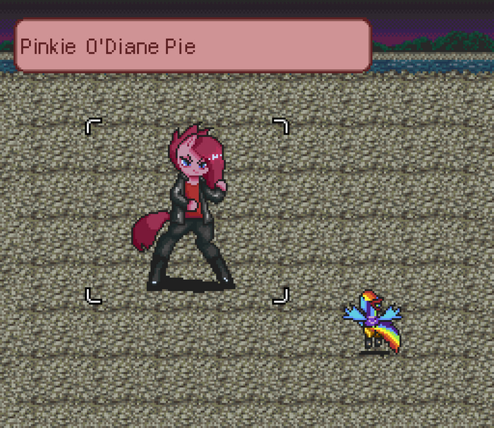   Live A Live My Little Pony, Pinkie Pie, Rainbow Dash
