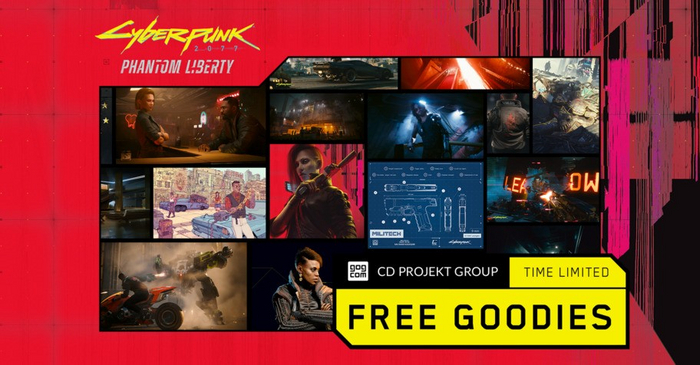 [GOG] Cyberpunk 2077 & Phantom Liberty Goodies Collection (не игра) Раздача, Халява, Бесплатно, Длиннопост, GOG, Подборка, Скидки, Акции, Cyberpunk 2077