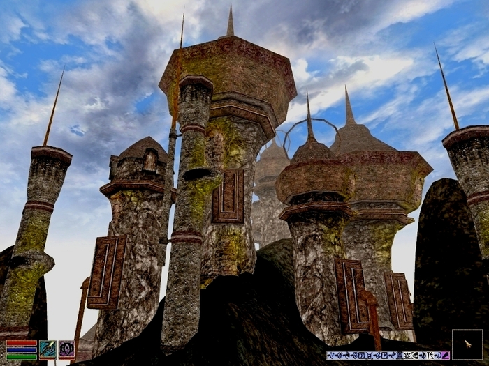 Шпили и башни двемерских цитаделей (Spiers and towers of Dwemer citadels)