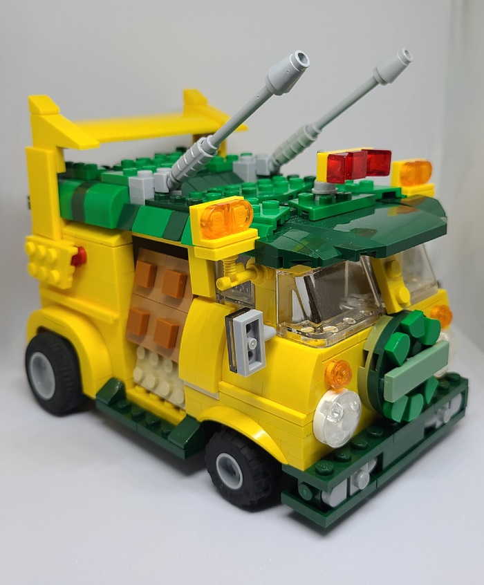 Lego TMNT Party Van 1987 , -, LEGO,  ,  tmnt,  tmnt,  tmnt,  tmnt, 