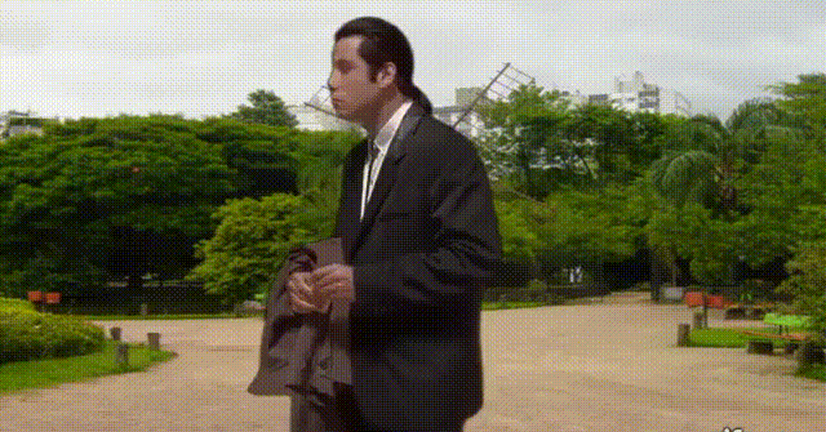 Траволта gif