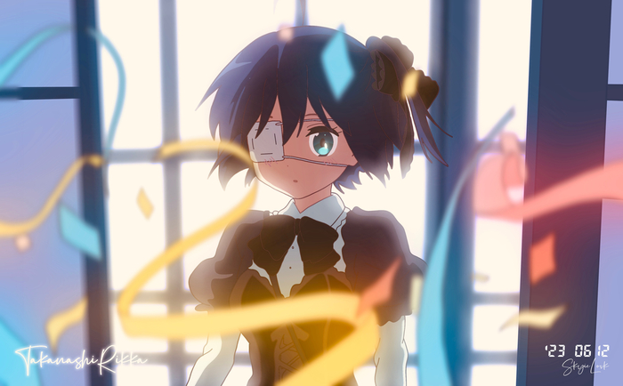 Wielder of the Wicked Eye , Anime Art, Chuunibyou demo koi ga Shitai!, Takanashi Rikka,   