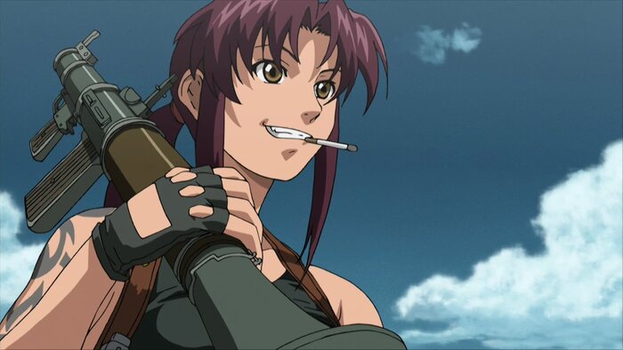   !   ! , , , Black Lagoon, Revy