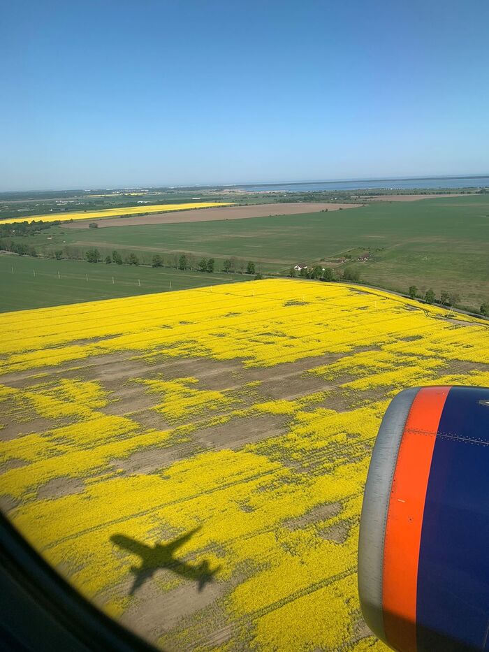 Заход на полосу в Храброво