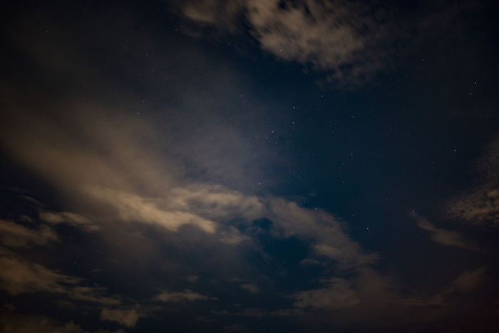 Ночное небо как из сказки