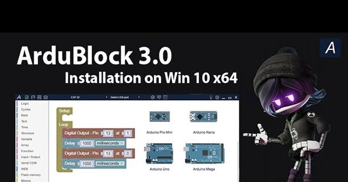 Installing ArduBlock 3.0 on Win 10 x64 | Пикабу
