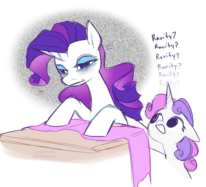 ? ? ? ? ? My Little Pony, Rarity, Sweetie Belle