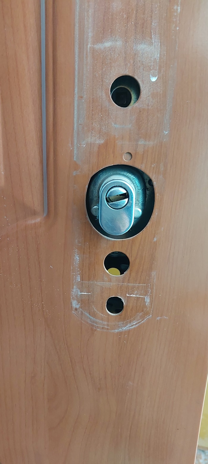 Замочный мастер. Как заменить личинку в замке MASTER LOCK 2524 | Пикабу