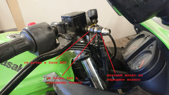 Установка ABS на мотоцикл kawasaki ninja 250R - пятничное моё Самоделки, Своими руками, Ремонт авто, Электроника, Мото, Видео, YouTube, Длиннопост, Антиблокировочная система