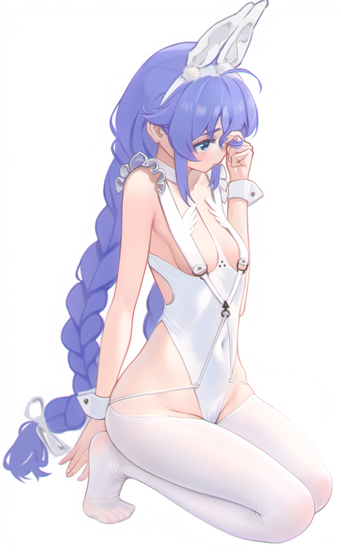 Roxy Anime Art, , Mushoku tensei, Roxy Migurdia, Bunnysuit