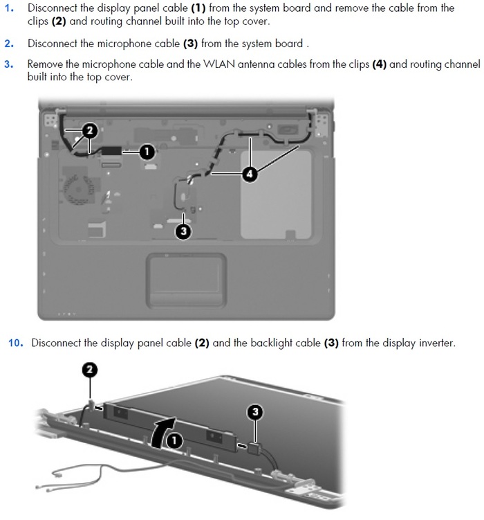 Сгорела подсветка дисплея в ноутбуке