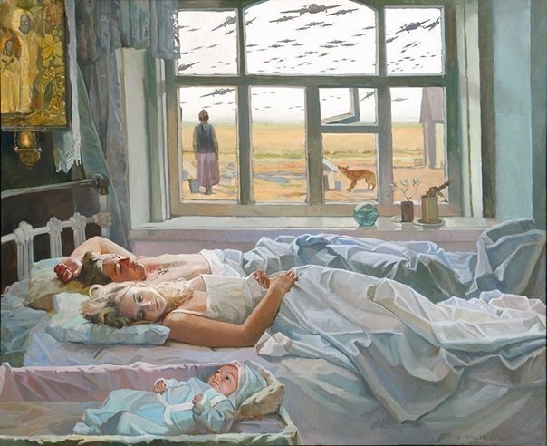 Уже война. Картина, «Даже не снилось. 22 июня 1941», Папко Валентин Фёдорович