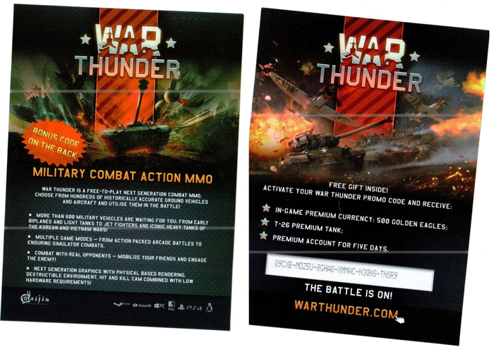    War Thunder , War Thunder, 