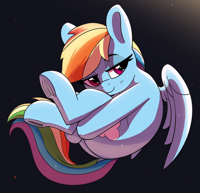 Dash.. in space?! My Little Pony, Rainbow Dash, Pabbley