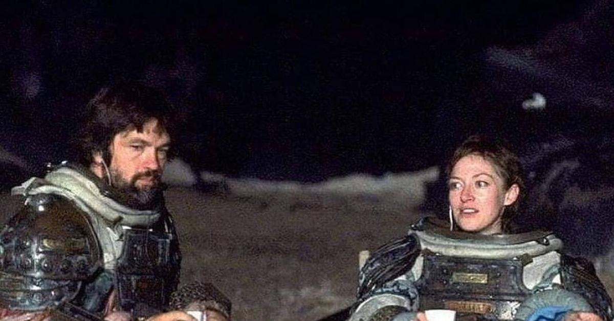 На съемочной площадке фильма «Чужой» (1979) | Пикабу