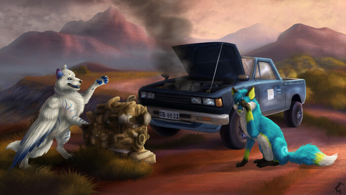   , Furry Art, Furry Fox, Furry Canine, Furry feral, 