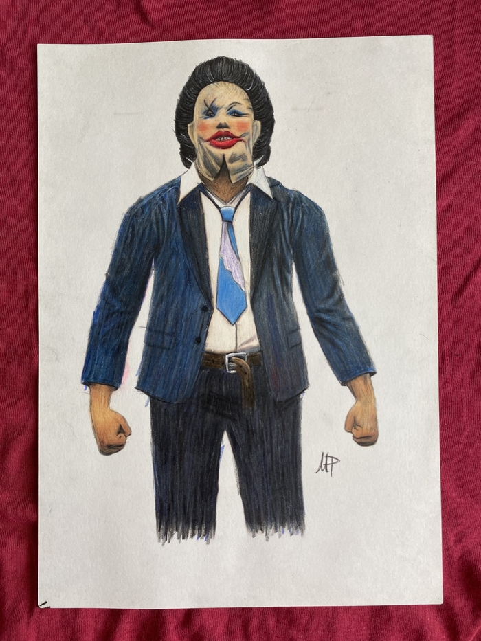 Бубба Сойер (Кожаное Лицо) — психопат и каннибал, показанный в фильме «Техасская резня бензопилой» 1974 года