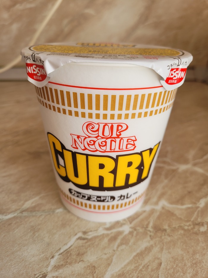 Cup Noodle Curry -  " "    () , , , 
