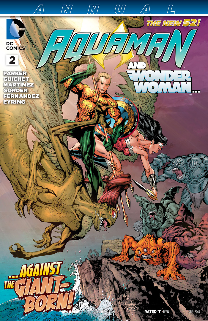 Aquaman v7 - Annual #2 DC Comics, ,  , , , , 2014