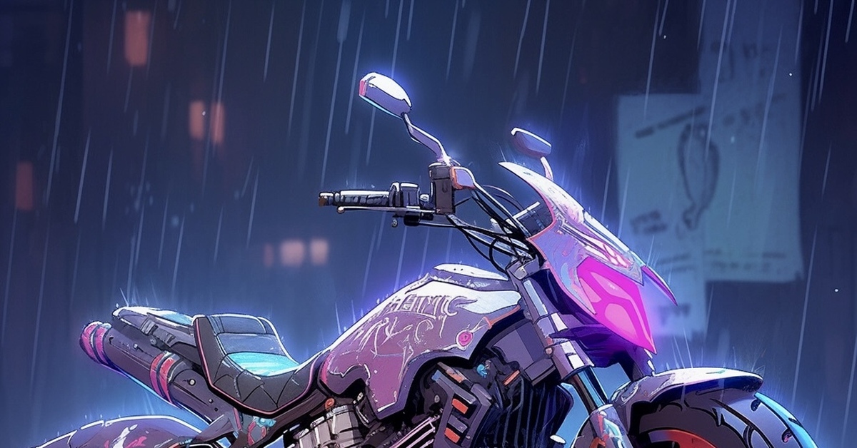 Киберпанк мото | Пикабу