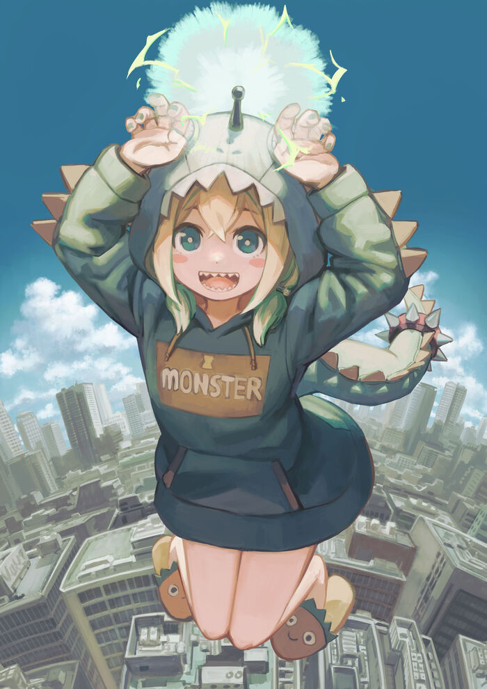 Pikamee , , Anime Art, Virtual YouTuber, Amano Pikamee