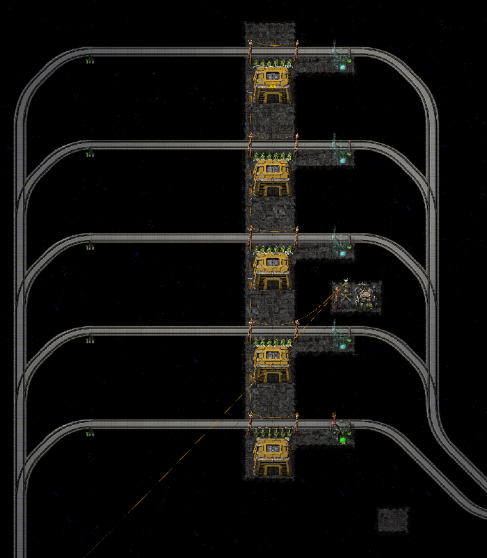 Factorio space exploration космическое депо Factorio, Моды, Стратегия, Длиннопост