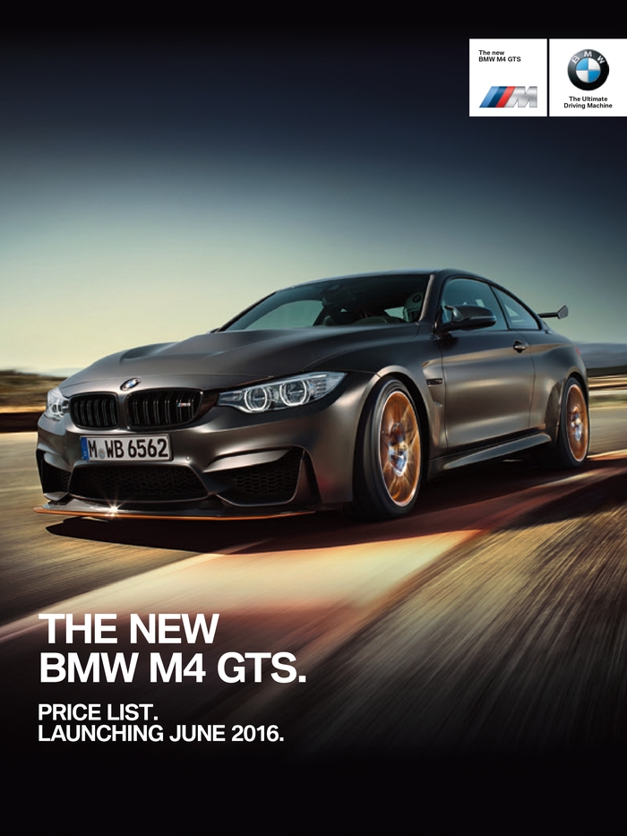  BMW M4 GTS  2016  , , , Bmw M4, 