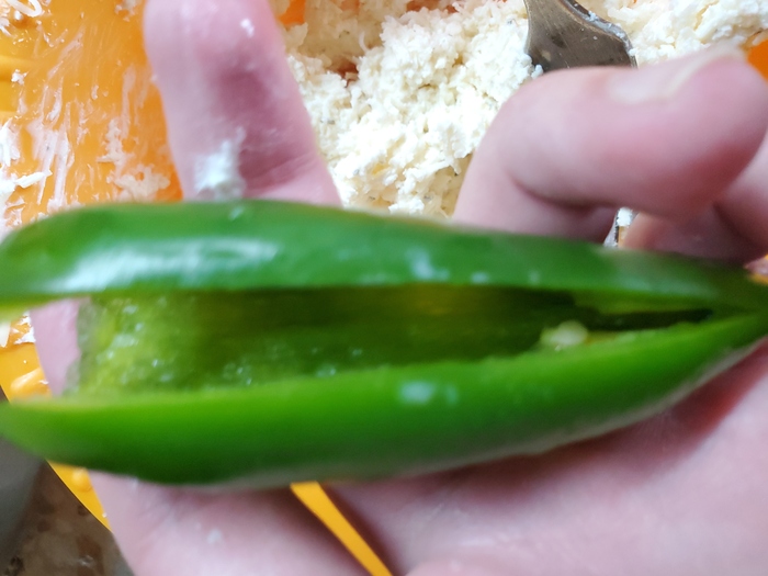  Jalapeno poppers.       , , , , , , , 