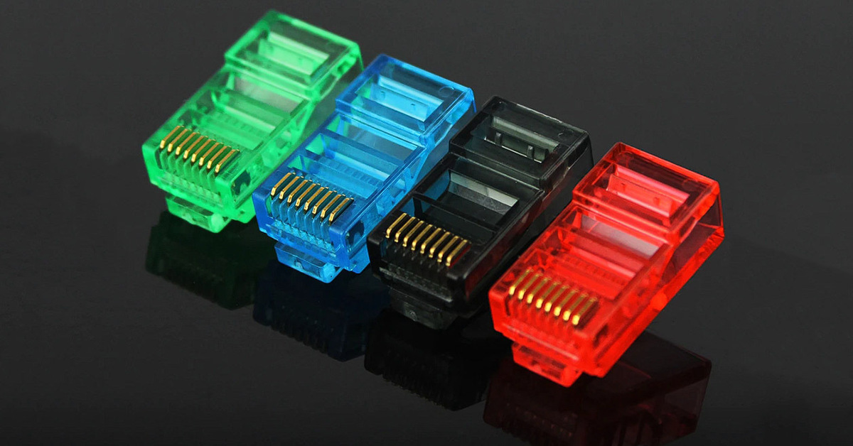 Коннектор rj 45 со вставкой