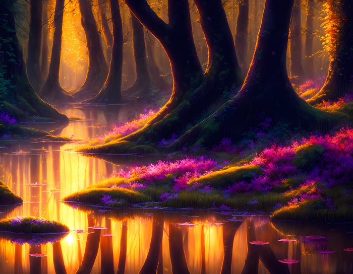 Лесное болото