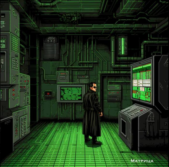Фильмы как 16 bit видео игра | Пикабу