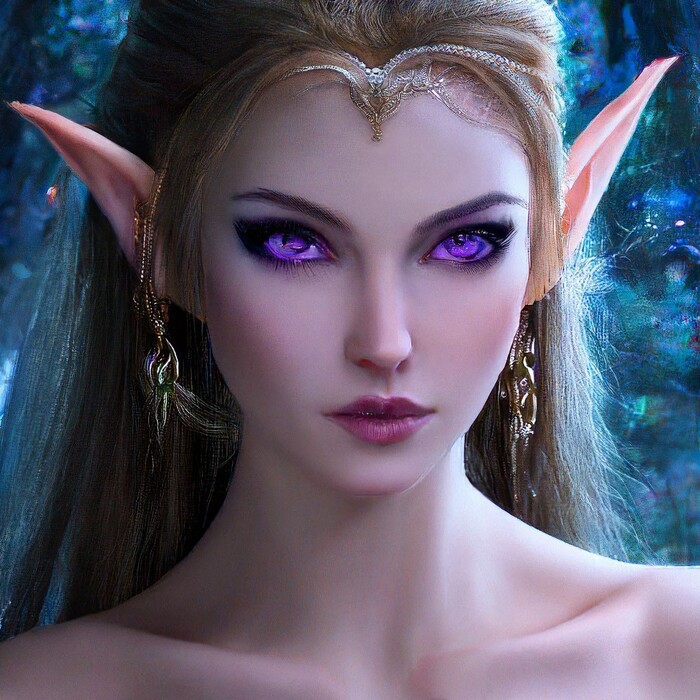 Эльфийка | Пикабу