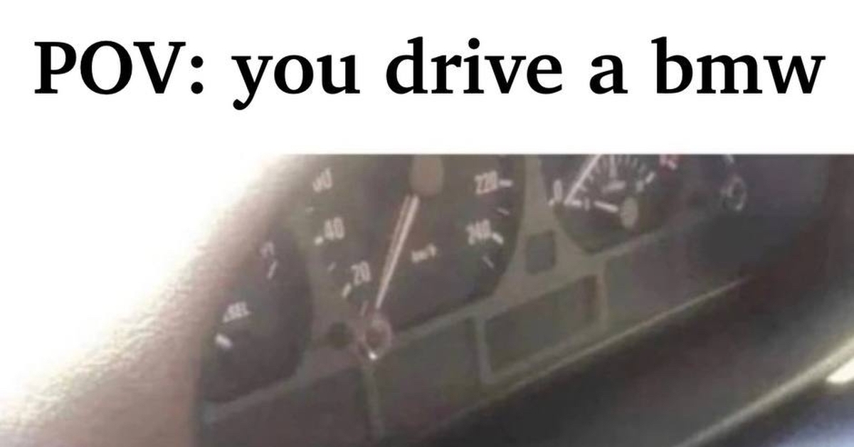 Про водителей БМВ | Пикабу