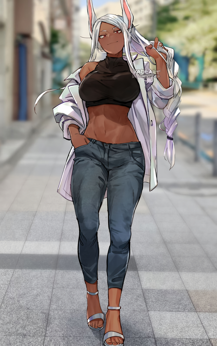 Miruko , Anime Art, , , Miruko, Boku no Hero Academia, Bunny Ears