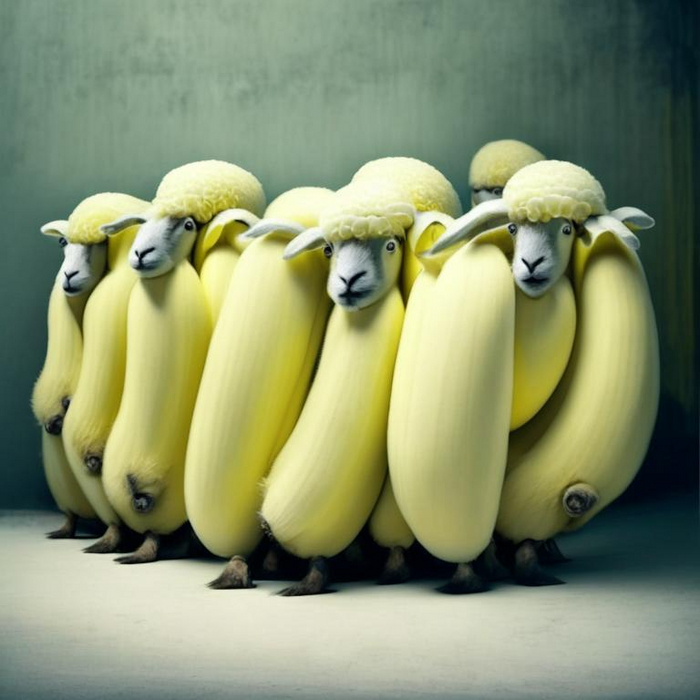 Стадо бананов | Пикабу