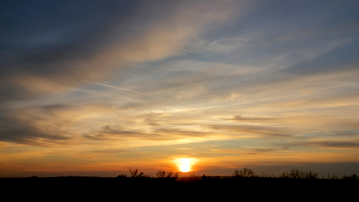 Золотой закат