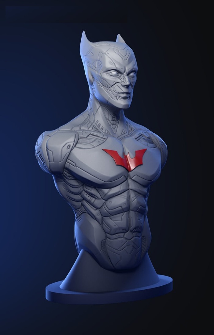 Batman bust Model 2020 3D ,  , , ,  