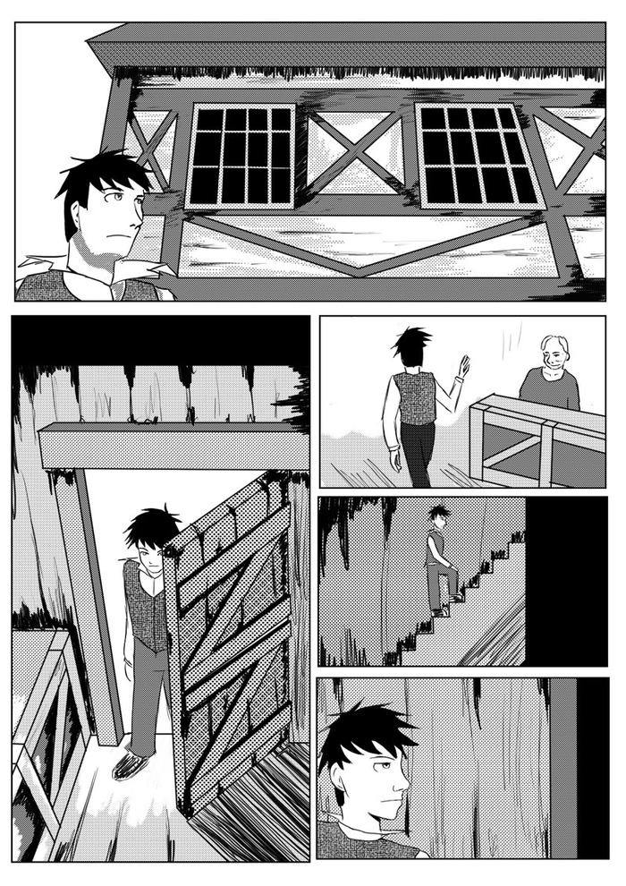 А что за дверью? Часть 3 Комиксы, Авторский комикс, Детектив, Длиннопост